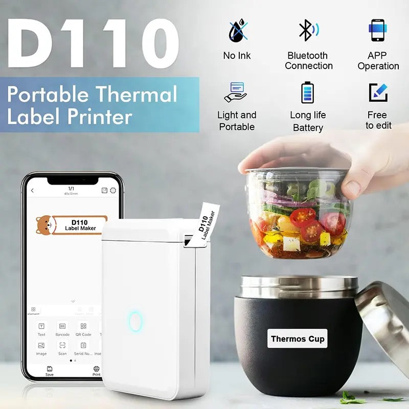 Niimbot D110 portable sticker printer